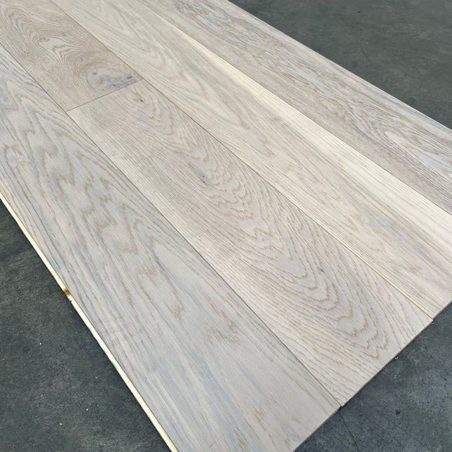 Parket half-massief eik wit rustiek 10mm/3mm
