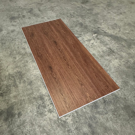 Rigid click PVC walnut 5mm geïntegreerde ondervloer