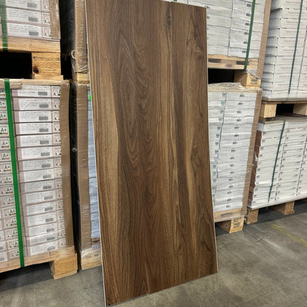 Rigid click PVC walnut fit 5mm geïntegreerde ondervloer