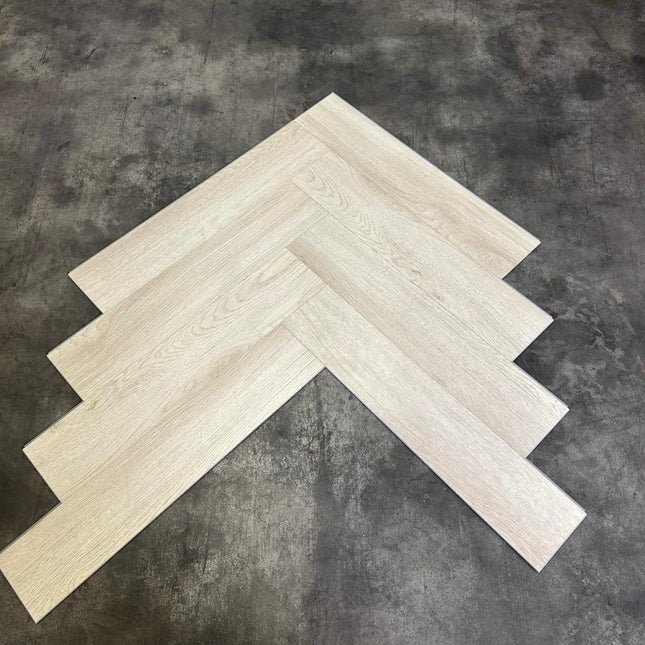 Rigid click PVC visgraat mansion 5mm geïntegreerde ondervloer