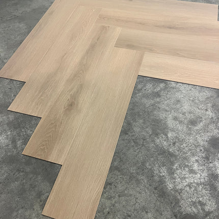 Dryback PVC visgraat dark brown oak 2,5mm