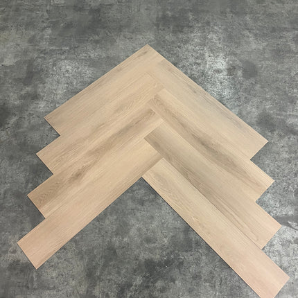 Dryback PVC visgraat dark brown oak 2,5mm