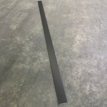 MDF plint zwart 90 x 12mm 2,44m