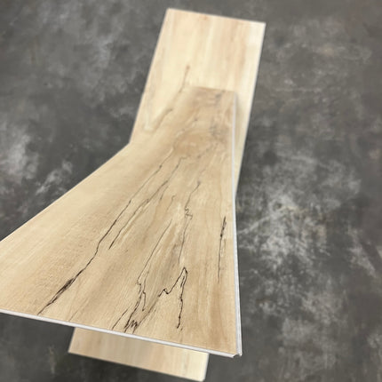 Rigid click PVC maple fit 5mm geïntegreerde ondervloer