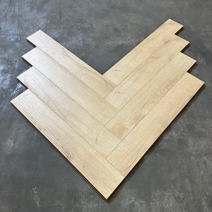 Laminaat luxury visgraat beige 12mm waterbestendig