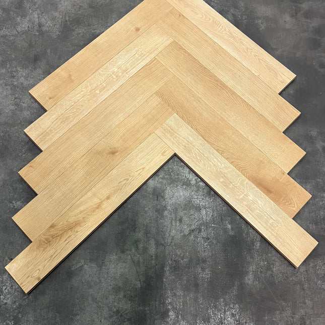 Laminaat luxury visgraat naturel 12mm waterbestendig