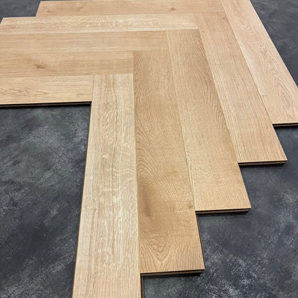 Laminaat luxury visgraat naturel 12mm waterbestendig uitverkoop