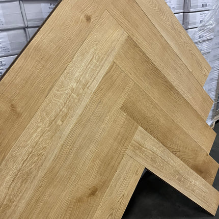 Laminaat luxury visgraat naturel 12mm waterbestendig