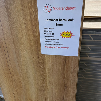 Laminaat barok oak 8mm
