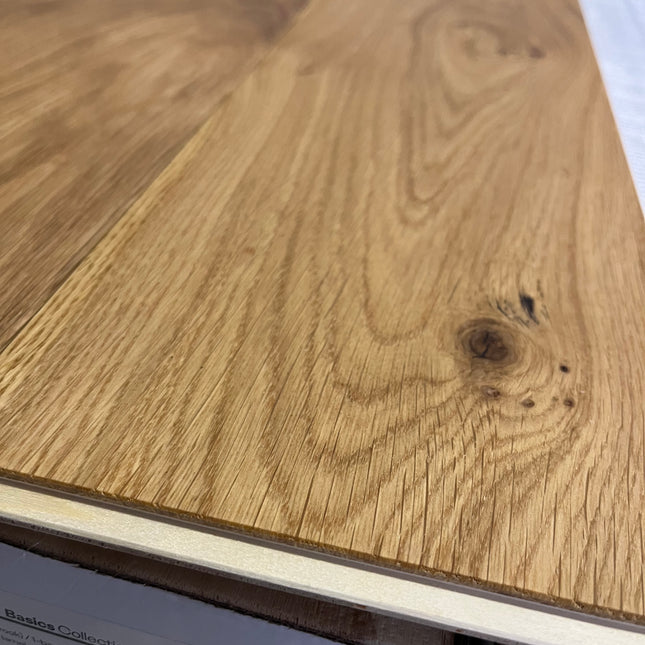 Parket half-massief eik naturel 10mm/3mm