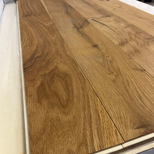 Parket half-massief eik naturel 10mm/3mm