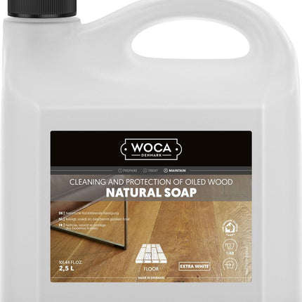 Woca Natuurzeep Extra Wit 2,5l