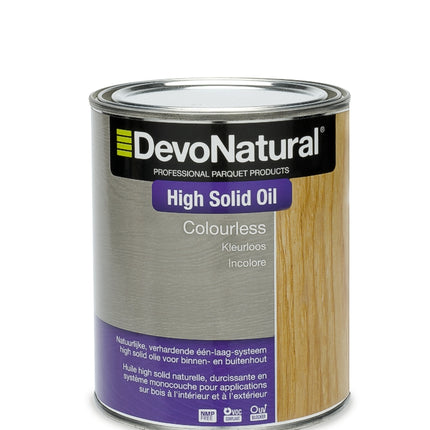 DevoNatural High Solid Oil kleurloos 1 L