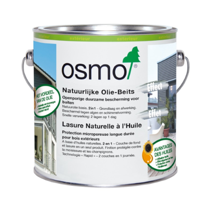 Osmo Buitenolie beits 900 Wit 2,5L